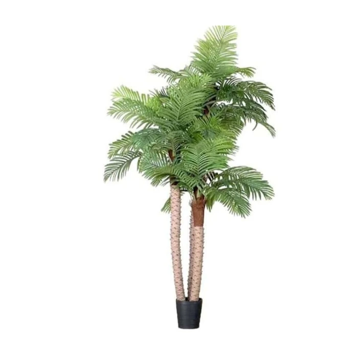 Pom Artificial 2.5 m Pvc + Lemn A-80013 Wei